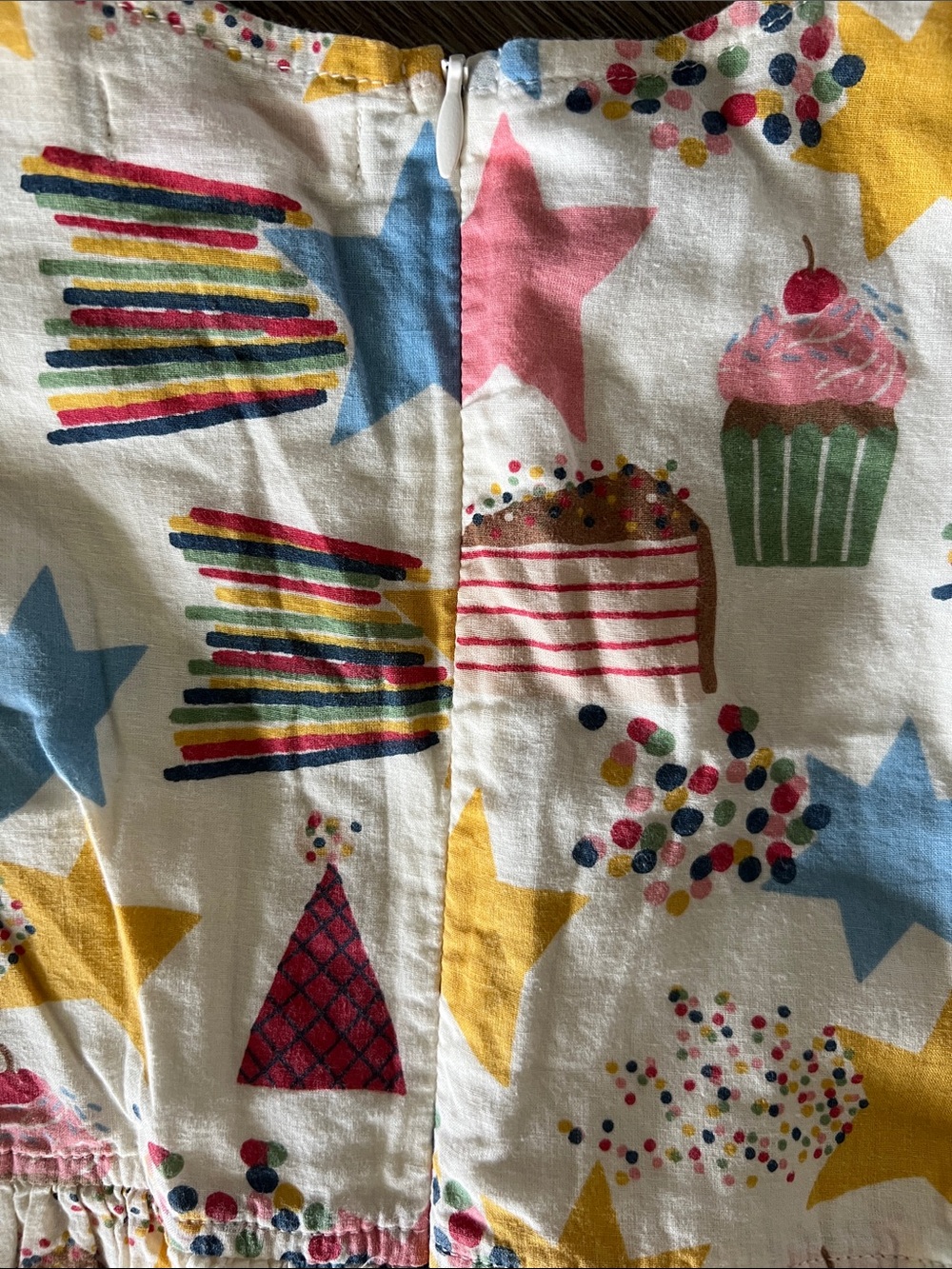 Pink Chicken Girls Birthday Cake Cupcake Party Dress Size 6Y - Picture 9 of 9